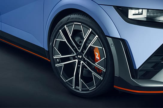 กระจกมองข้างสีดำเงา